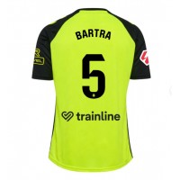 Maglia Calcio Real Betis Marc Bartra #5 Seconda Divisa 2024-25 Manica Corta